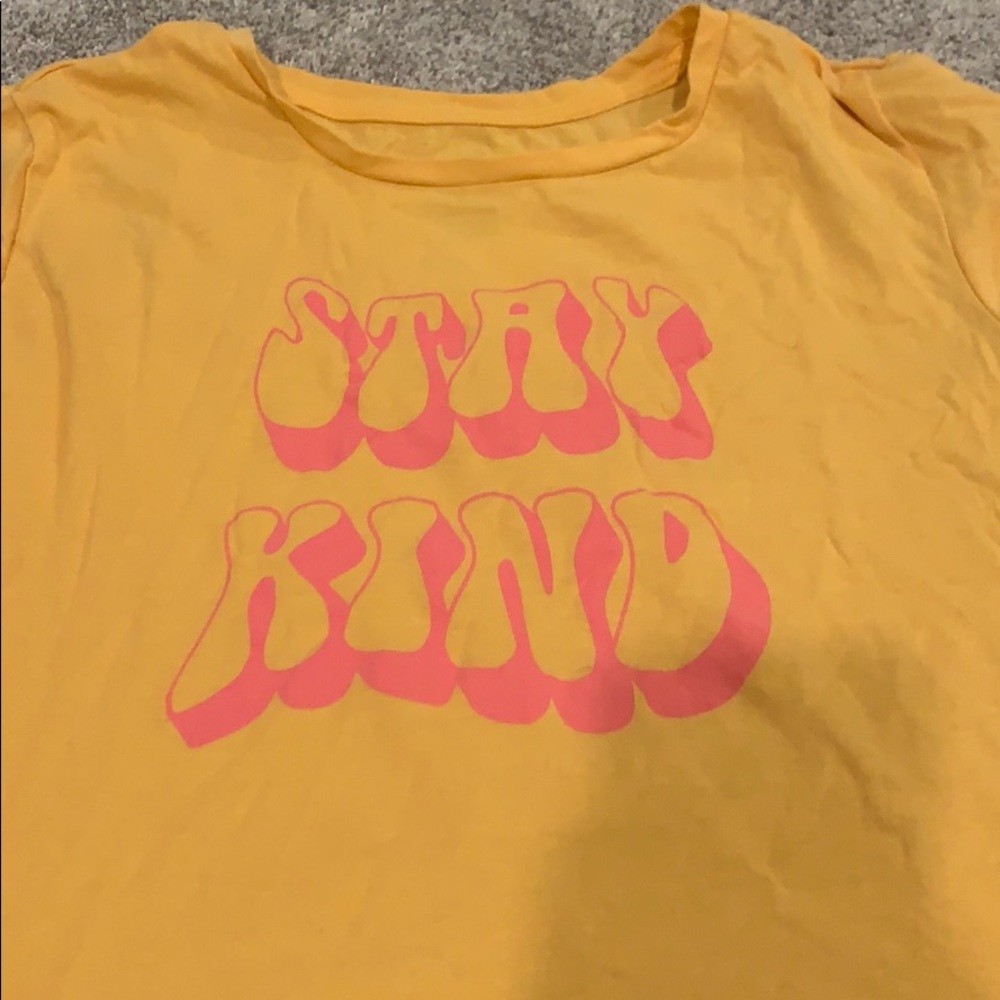 Yellow Crop Top